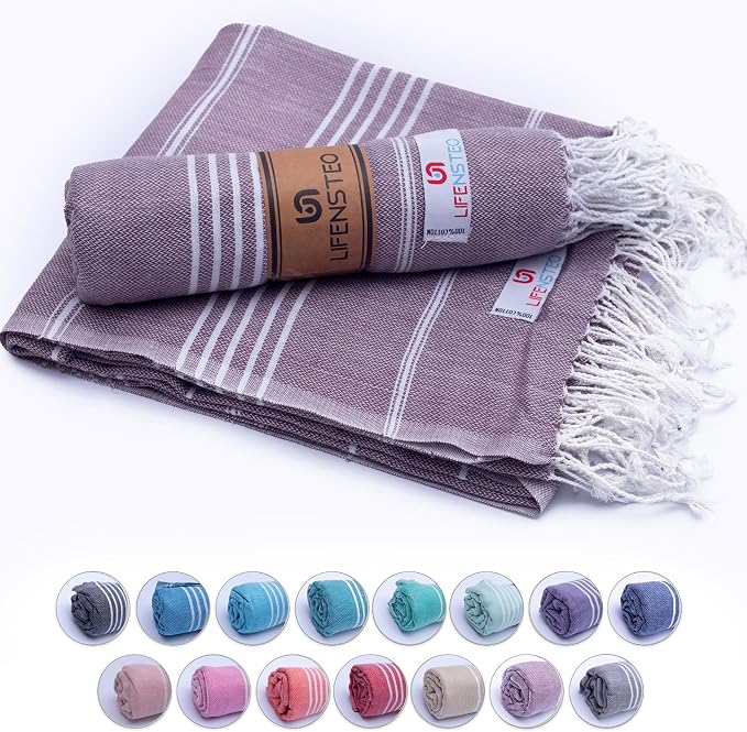 Turkish Beach Towel by LIFENSTEO