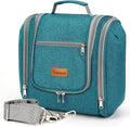 Hanging Travel Toiletry Bag for Women and Men, 6 Organizer Compartments by COOSKY