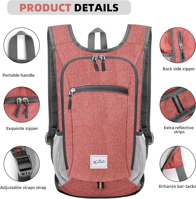 Foldable Travel Daypack - 10L Lightweight Backpack - Image 3