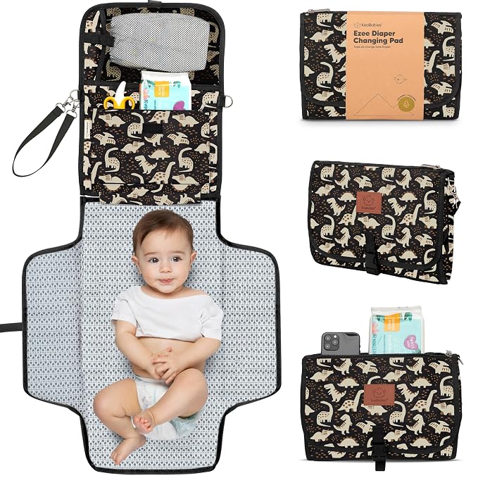 KeaBabies Portable Diaper Changing Pad by KeaBabies