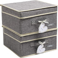 YueYue Cloth Foldable Fabric Bins Box Storage by YueYue