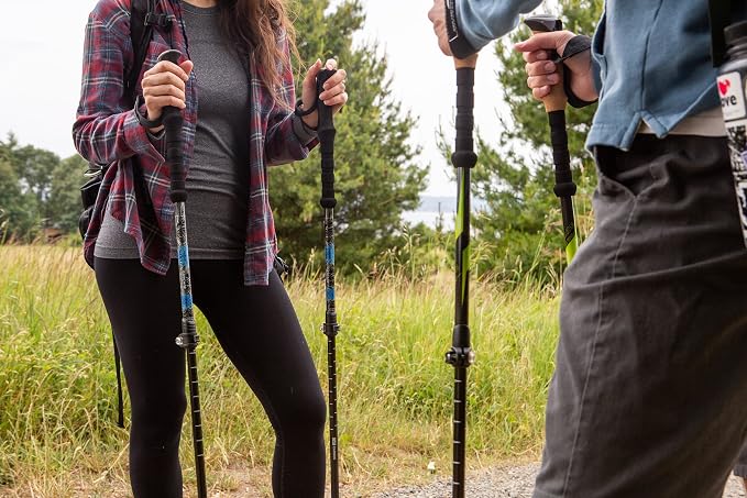 Cascade Mountain Tech Lightweight Aircraft-Grade Aluminum Trekking Poles - Image 9