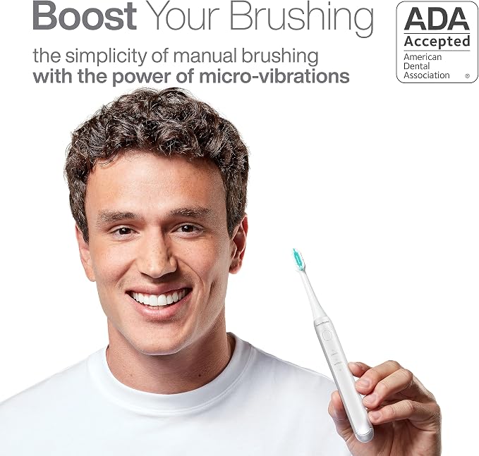 Aquasonic Icon ADA-Accepted Rechargeable Toothbrush | Magnetic Holder & Slim - Image 2