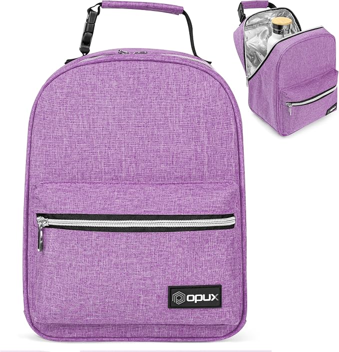 opux Lunch Box for Girls Boys Kids, Insulated Leakproof Lunch Bag, Reusable by OPUX