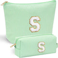 YOOLIFE Cute Makeup Bag for Girls Women Cosmetic Bags for Girls | Initial Make by YOOLIFE