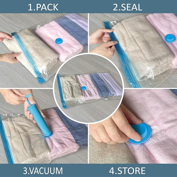 10 Pack Vacuum Storage Bags - Image 7