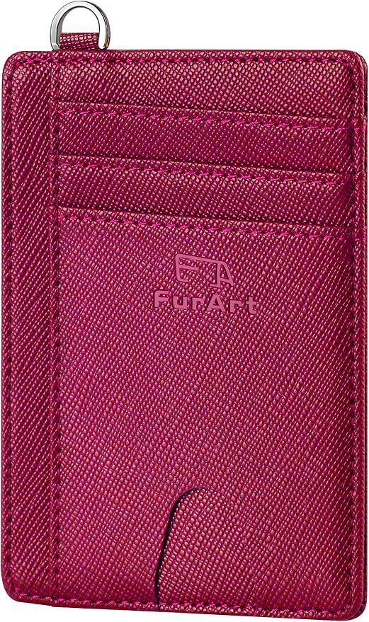 FurArt Slim Minimalist Wallet, Front Pocket Wallets, RFID Blocking, Credit Card by FurArt