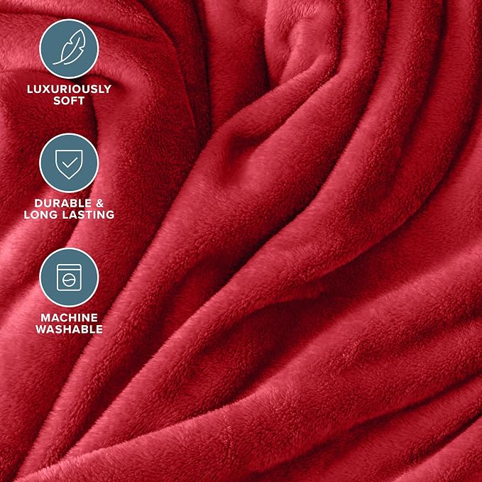 Bare Home Fleece Blanket - Image 4