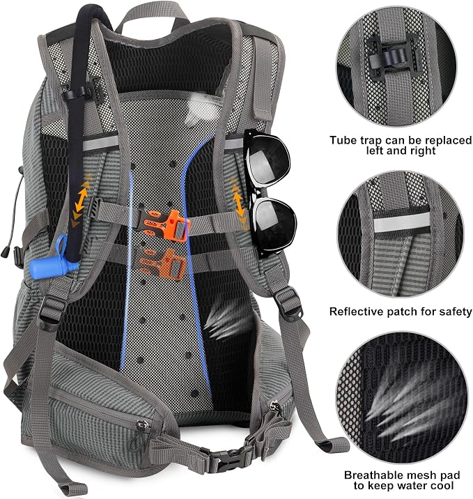 Hydration Backpack 3L Water Bladder, Hiking Water Backpack - Image 4