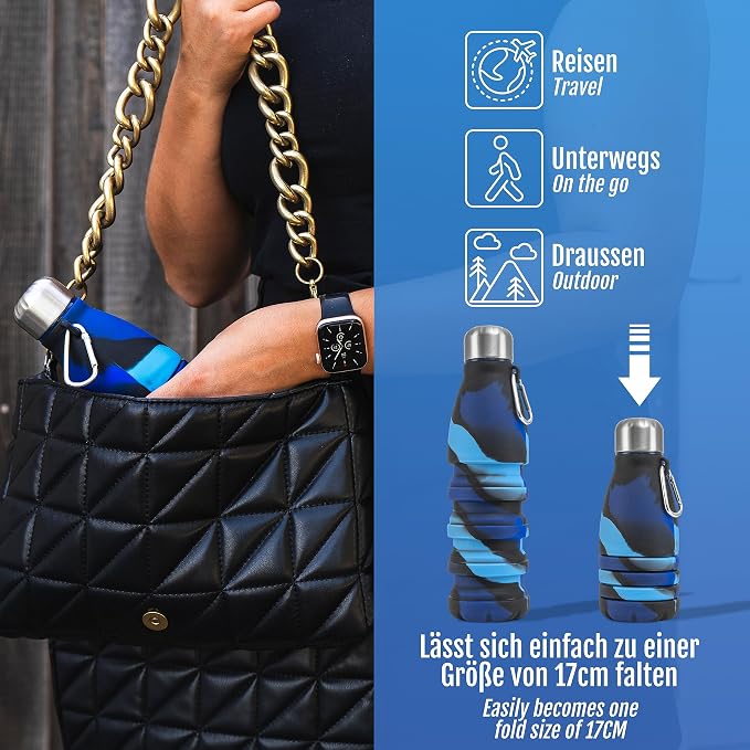Foldable Drinking Bottle - Image 4