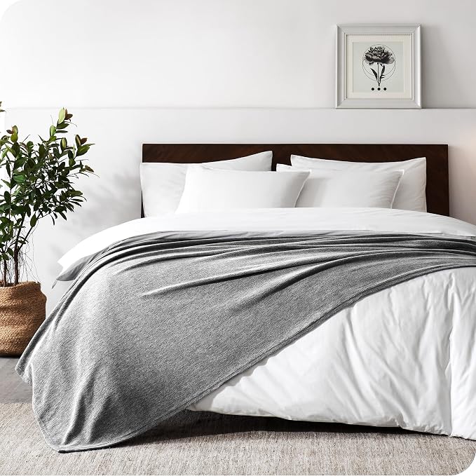 Bare Home Polar Fleece Blanket - Image 2
