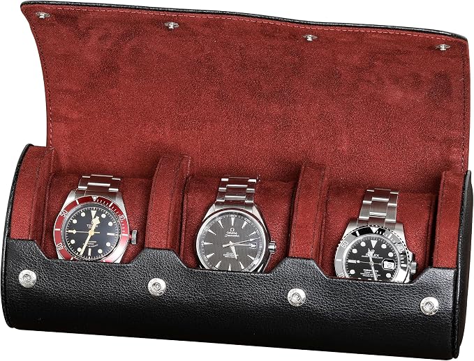 ROTHWELL Watch Roll Travel Case by RothwellSanFrancisco