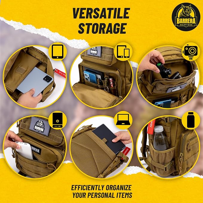 25 L Tactical Backpack: durable military-style backpack - Image 7