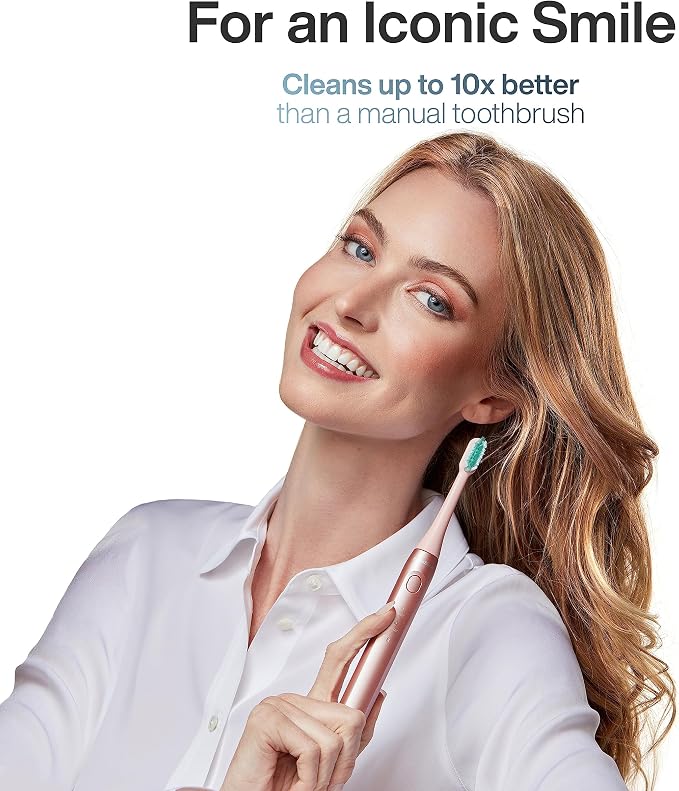 Aquasonic Icon ADA-Accepted Rechargeable Toothbrush | Magnetic Holder & Slim - Image 4