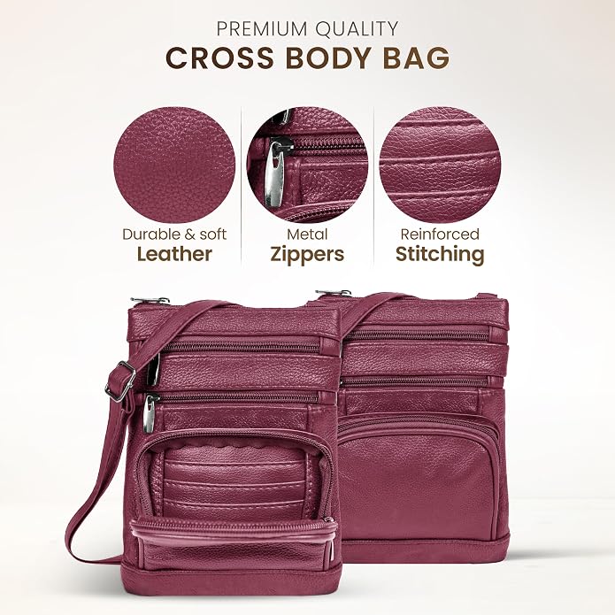 Krediz leather Crossbody Purses - Image 2