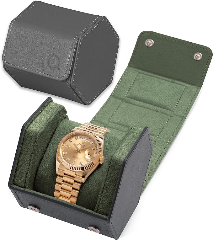Leather Watch Cases for Men by QWatch