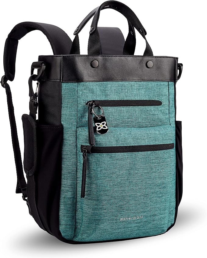 Sherpani Soleil, Anti Theft Convertible Backpack, 3 in 1 Tote Bag, Crossbody Bag by SHERPANI