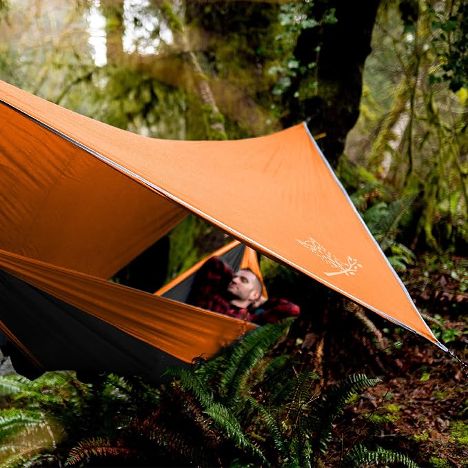 Wise Owl Outfitters Hammock Rain Fly – Waterproof Camping Tarp Cover - Image 4