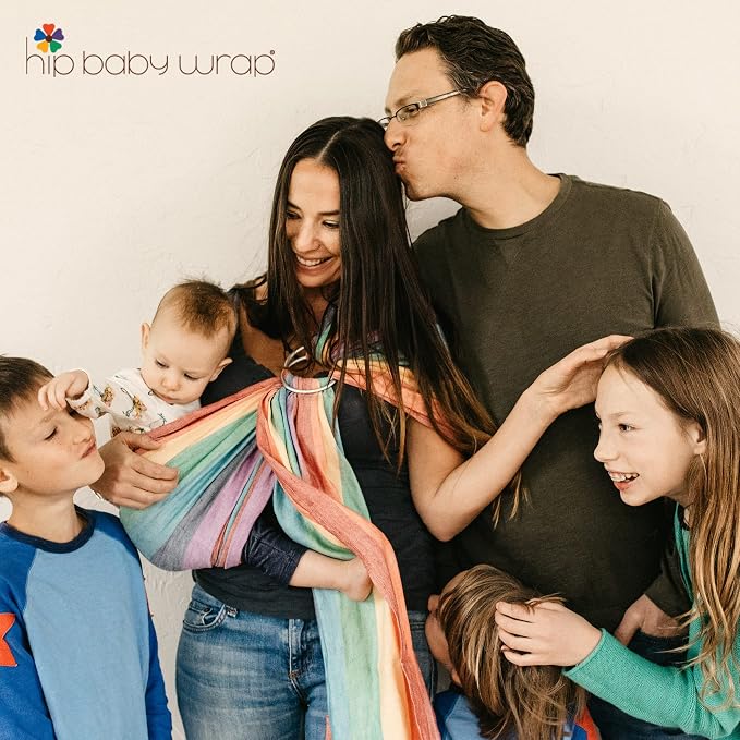 Hip Baby Wrap Ring Sling Baby Carrier - Image 6