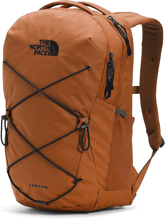 The North Face Jester Everyday Laptop Backpack, Leather Brown/Tnf Black - Image 2