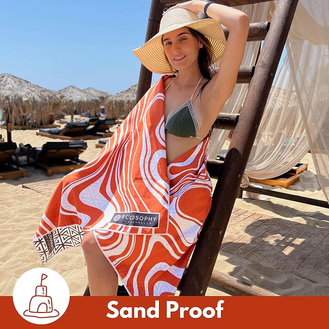ECCOSOPHY Microfiber Beach Towel - Image 4