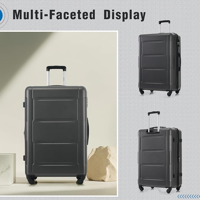 Merax Luggage Set 2 Piece Suitcase Sets - Image 2