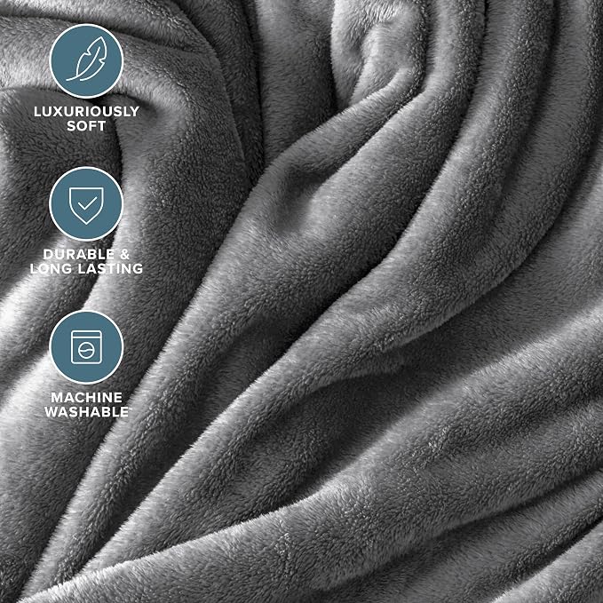 Bare Home Fleece Blanket - Image 4