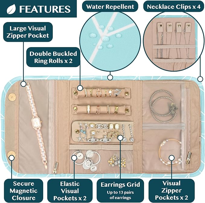 Pavilia Foldable Jewelry Organizer - Image 8