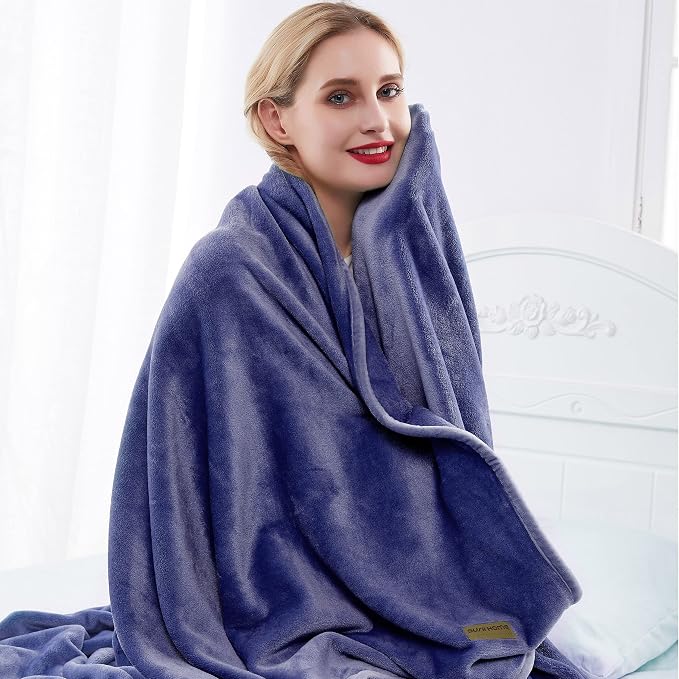 Surii Home Luxury Microfiber Flannel Blanket, Super Soft, and Breathable - Image 4