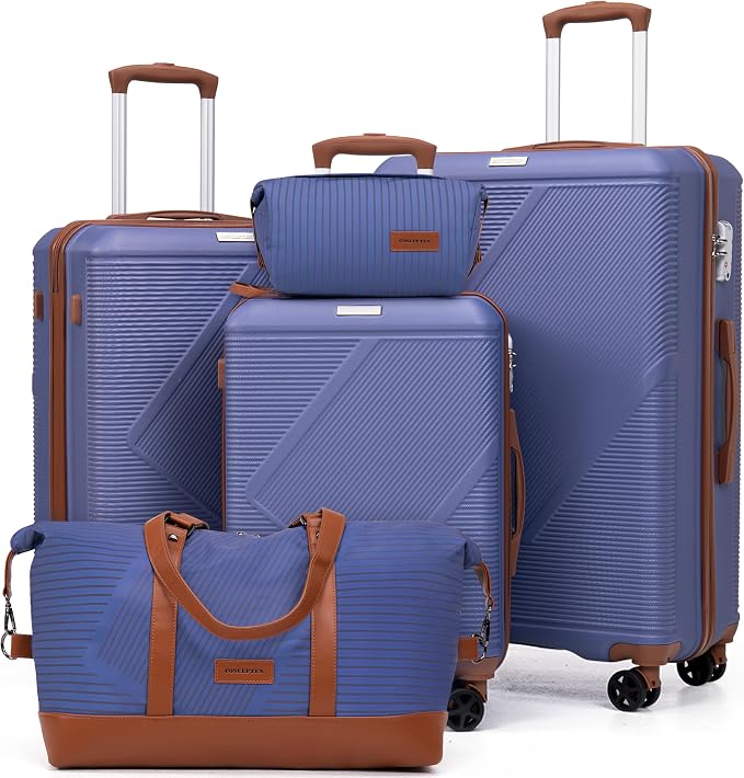Luggage Sets 5 Piece, Suitcases by CONCEPTEN