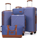 Luggage Sets 5 Piece, Suitcases by CONCEPTEN
