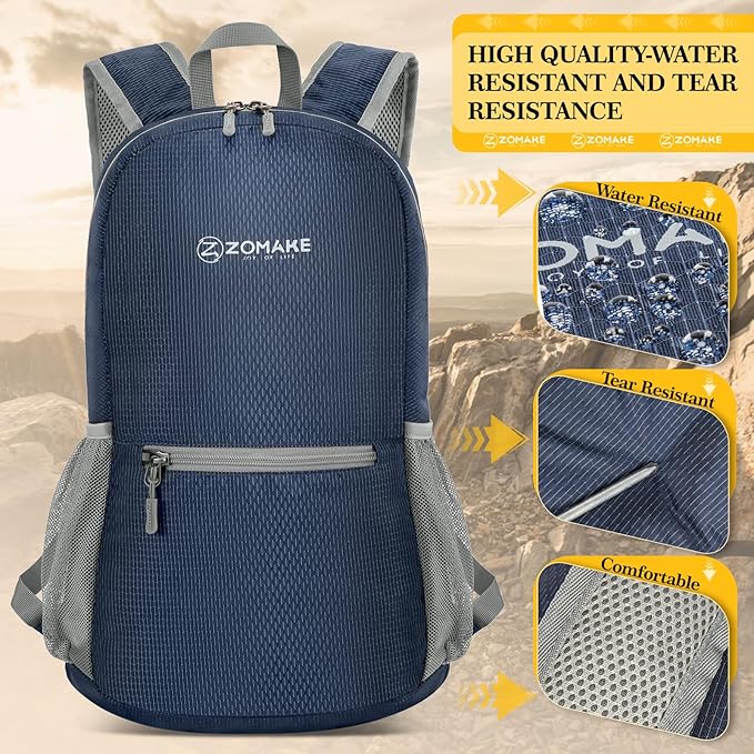ZOMAKE Ultra Lightweight Hiking Backpack 20L - Image 3