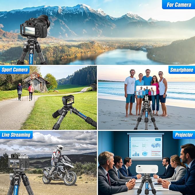 Carbon Fiber Mini Tabletop Tripod - Image 6