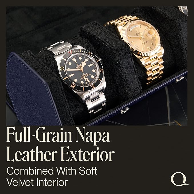 Napa Leather Watch Rolls for Men - Image 6