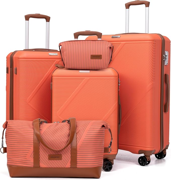 Luggage Sets 5 Piece, Suitcases by CONCEPTEN