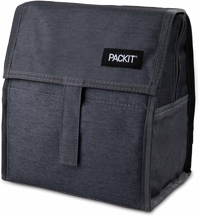 Packit® Freezable Lunch Bag, City Charcoal, Built - Image 2