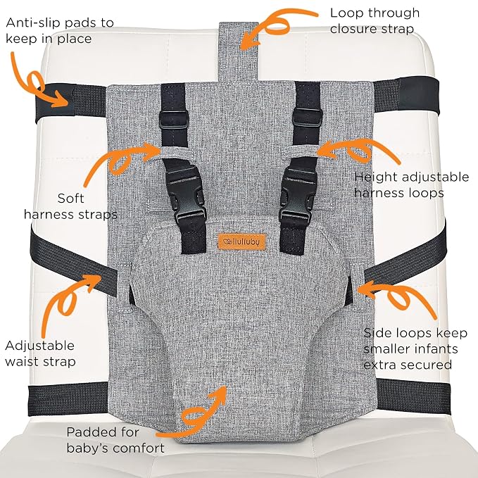 liuliuby Compact Travel High Chair | Portable High Chair - Image 8