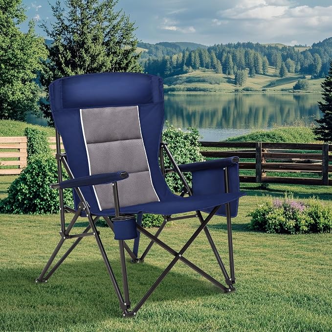 HIGH POINT SPORTS Oversized Camping Chairs - Image 2