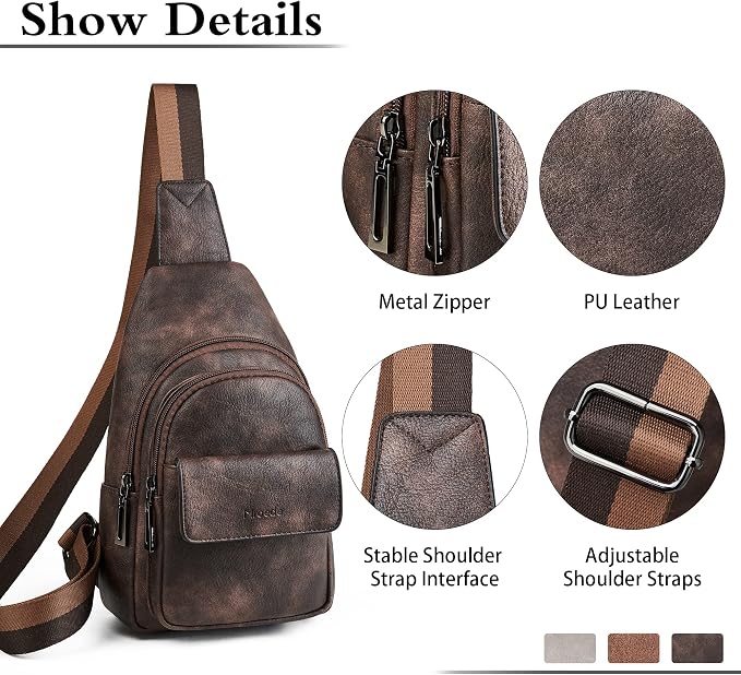 Sling Bag Crossbody Bags for Women Small Cross Body Bag Fanny Packs Chest Sling - Image 7
