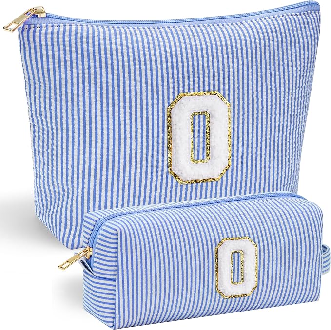 YOOLIFE Makeup Bag Cosmetic Bag, Travel Makeup Bag Portable Pouch Open Flat by YOOLIFE