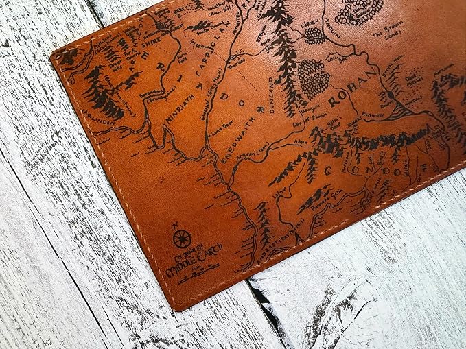 Handmade Leather Passport Wallet - Image 4