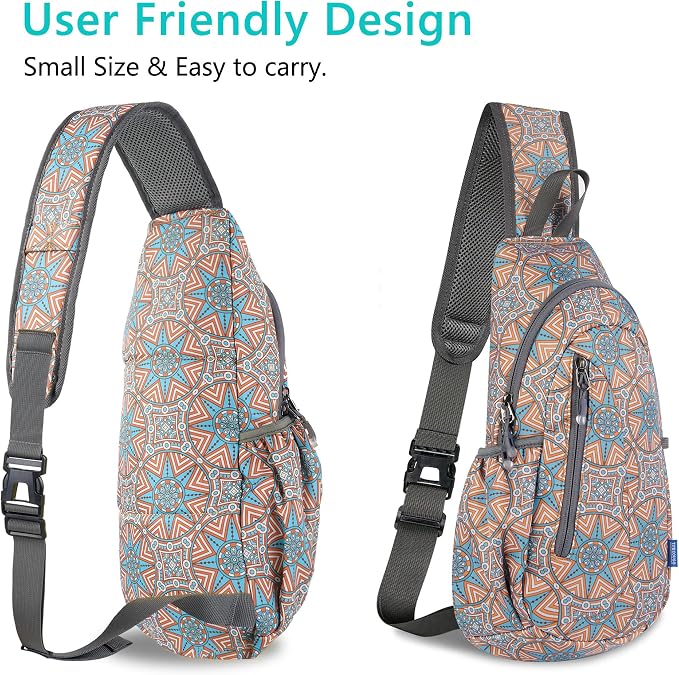 TITECOUGO Small Sling Bag, Lightweight Crossbody Backpack - Image 3