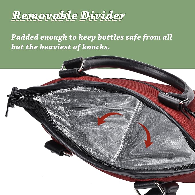 Tirrinia Insulated Wine Gift carrier Tote - Image 2