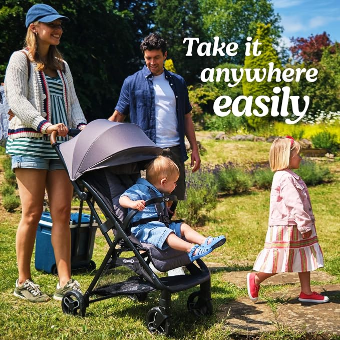 Graco Ready2Jet Travel System – Overhead Friendly Compact Travel Stroller - Image 5