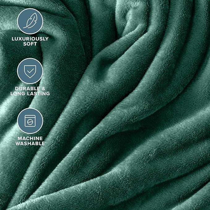 Bare Home Fleece Blanket - Image 4