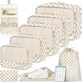 BAGAIL 9 Set Packing Cubes Luggage Packing Organizers by BAGAIL