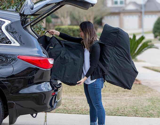 Car Seat Travel Bag — Adjustable, Padded Backpack - Image 7