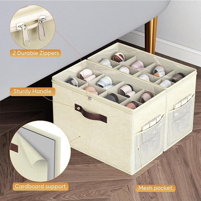 Budding Joy 2 Pack Shoe Organizer - Image 4