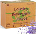 Freelivity Laundry Detergent Sheets, 200 Loads Eco-Friendly Laundry Soap Strips by Freelivity