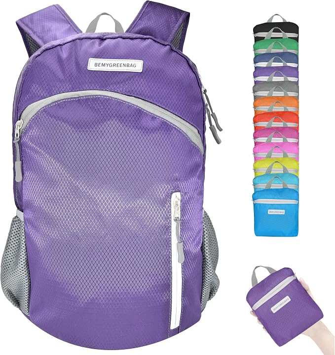 35L Foldable Waterproof Backpack by BEMYGREENBAG